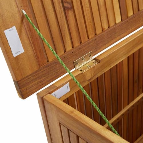 vidaXL Garden Storage Box 23.6"x19.7"x22.8" Solid Wood Acacia