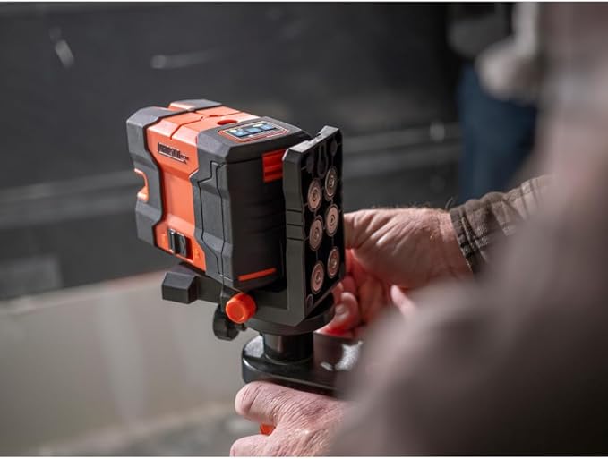 Johnson Level & Tool JLD300-GN2D Laser Level, Self-Leveling Cross-Line & 2 Dot