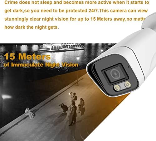 5mp bullet tvi cctv security analog camera, 2.8mm, close-up detail