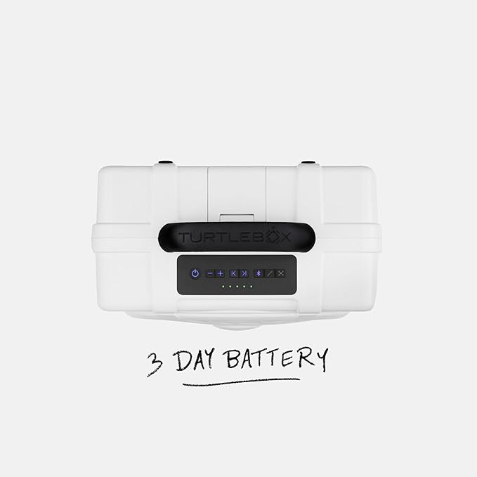 Turtlebox Original Gen 3: Portable Outdoor Bluetooth Speaker – Ultra-Loud
