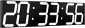 CHKOSDA Digital Wall Clock, Oversize Led Digital Clock