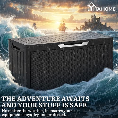 YITAHOME 80 Gallon Outdoor Storage Box