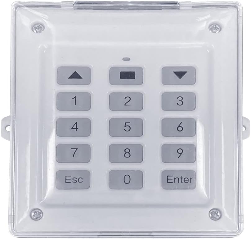 blütezeit wireless keypad digital access system, automatic security, close-up detail