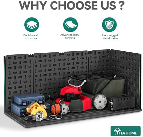YITAHOME 320 Gallon Extra Large Deck Box