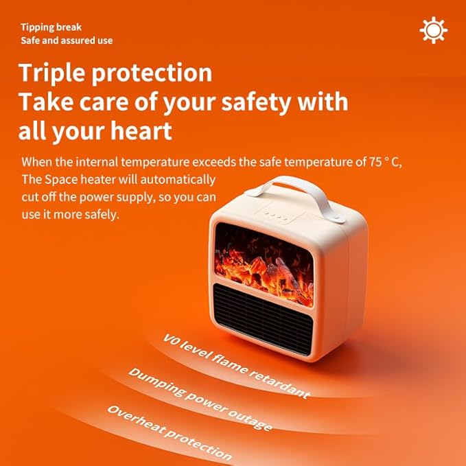2nd Generation Mini Electric Space Heater