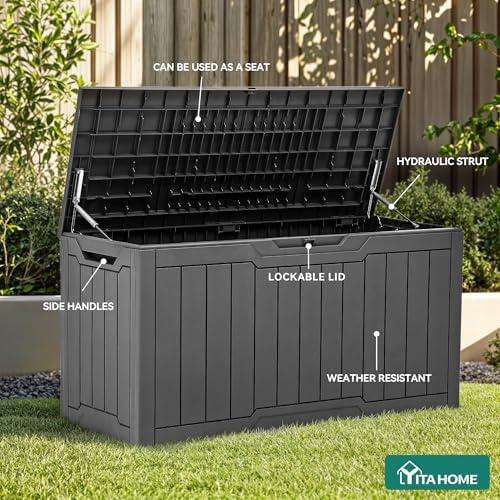 YITAHOME 80 Gallon Outdoor Storage Box