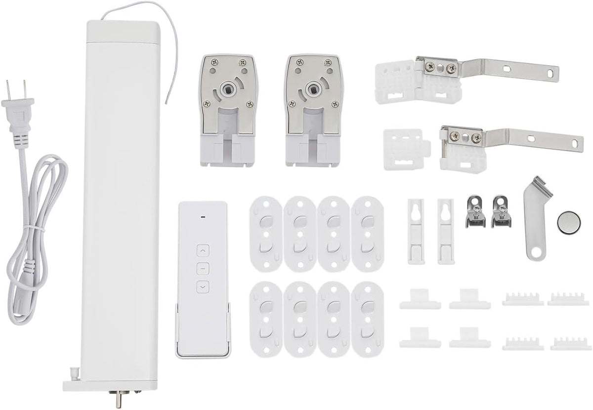 Smart Curtain Motor with Remote, Compatible with Alexa & Google Home App Control