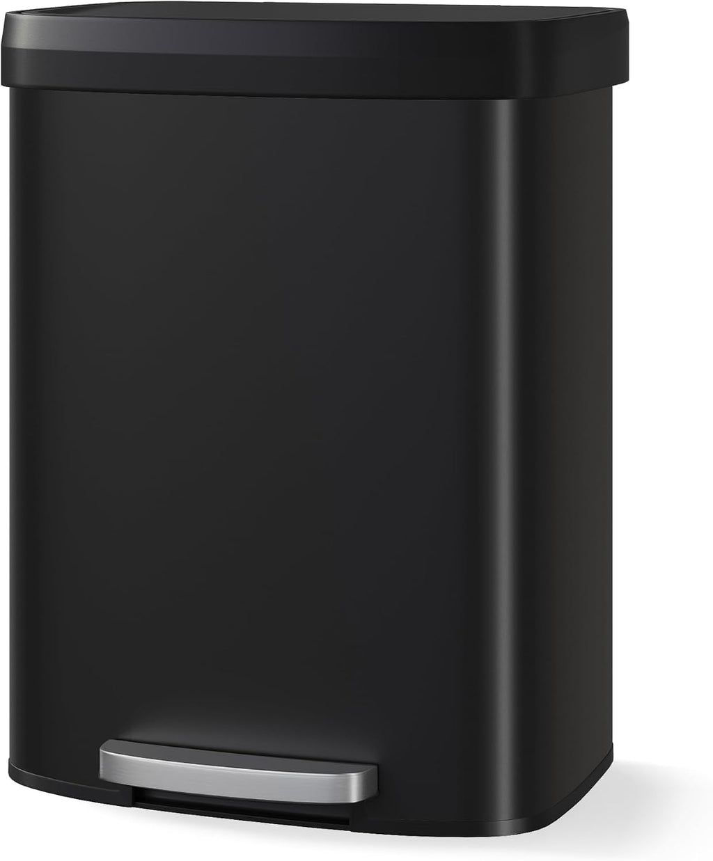 Garvee 16 gal / 60 L Metal Trash Can
