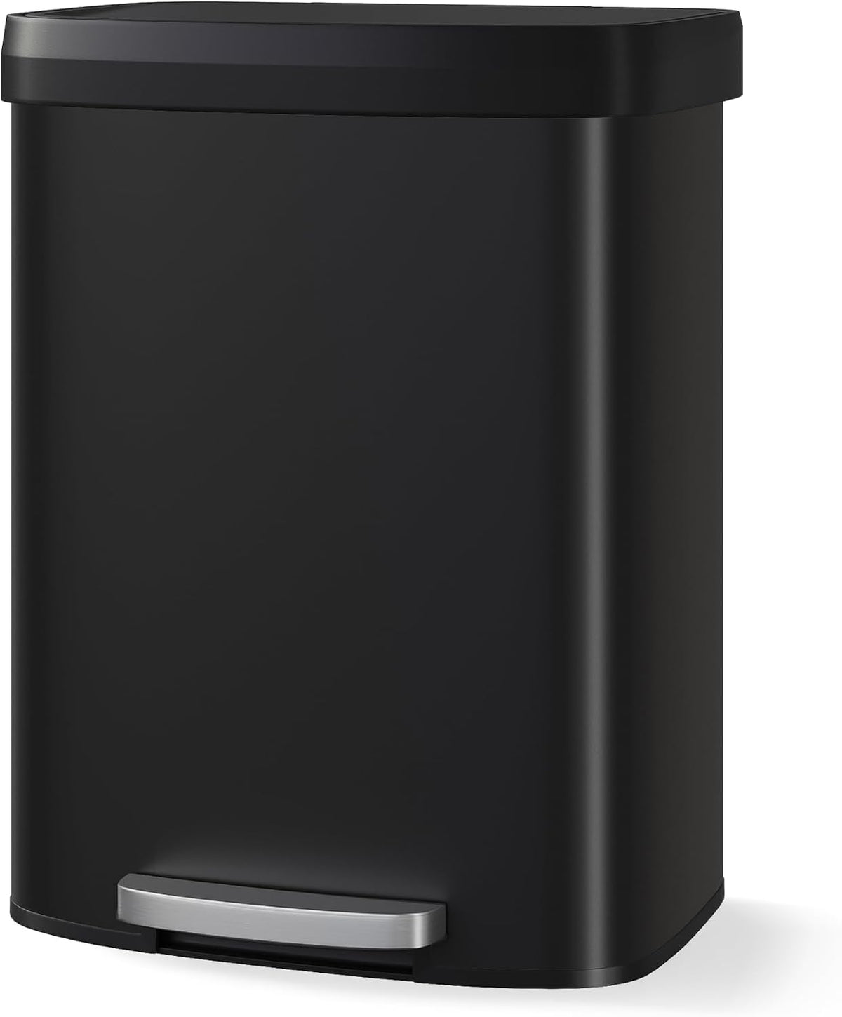 Garvee 16 gal / 60 L Metal Trash Can