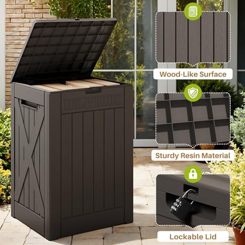 Devoko 48 Gallon Package Delivery Box Outdoor Secure Lockable
