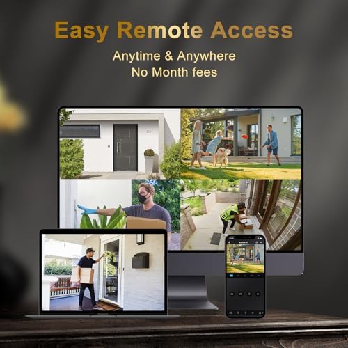 anpviz ultrahd 4k 8mp ip turret poe camera on a desk or shelf