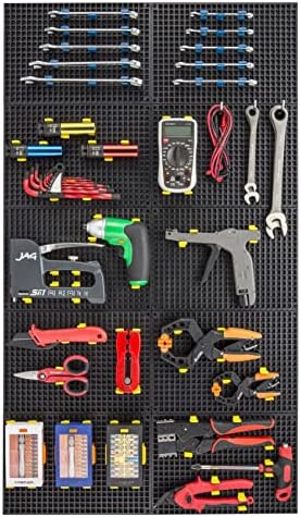 Free Zone 68-Piece Large Pegboard Socket Tools Organizer Set