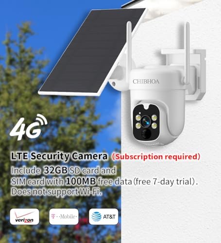 4g lte solar camera, no wifi needed, 2k, close-up detail
