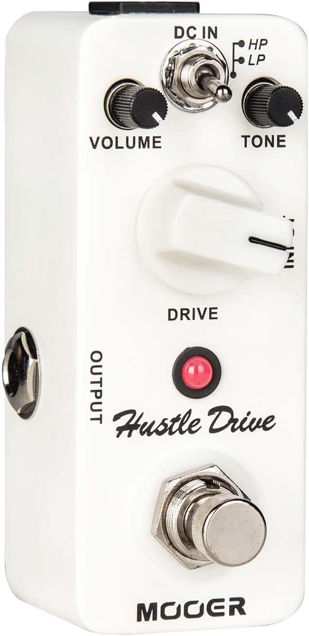MOOER Hustle Drive Electric guitar distortion pedal, 2 working modes: high/low