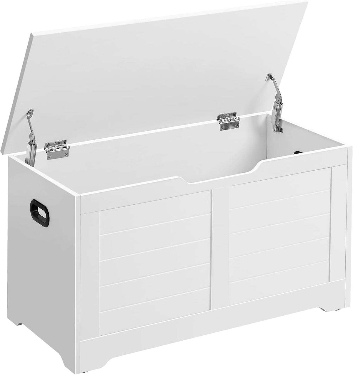 VASAGLE Storage Chest, 31.5 Inches Width Bench with 2 Safety Hinges