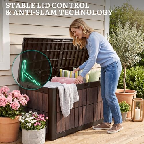 YITAHOME 134 Gallon Large Deck Box