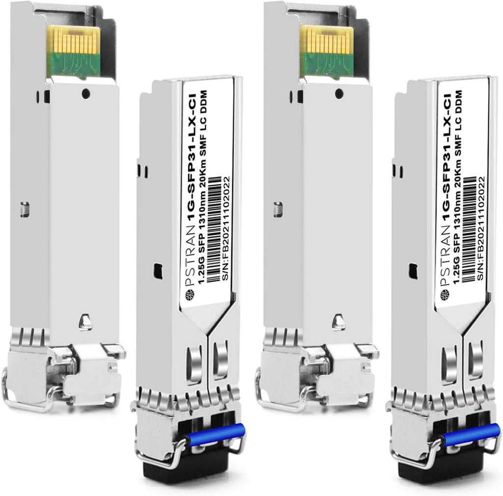 OPSTRAN 1000BASE-LX/LH SFP Optical Transceiver Module Compatible (4 Pack)