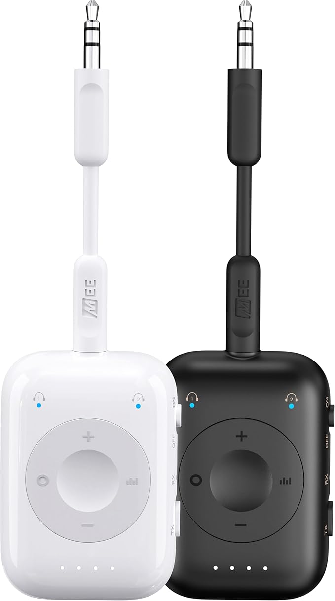 MEE audio Connect Air Pro Bluetooth Wireless Audio Transmitter & Receiver (2 PACK)