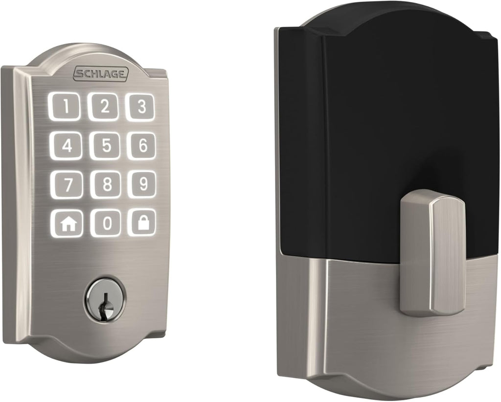 Schlage Arrive WiFi Deadbolt Smart Lock, Keyless Entry Door Lock