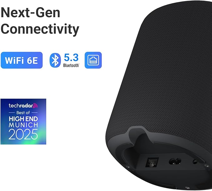 WiiM Sound Smart Speaker with 1.8″ Touch Display, Hi‑Res 24‑bit/192 kHz