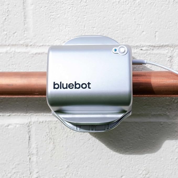 Bluebot WiFi Smart Water Flow Meter, Clamp-On Leak Detector