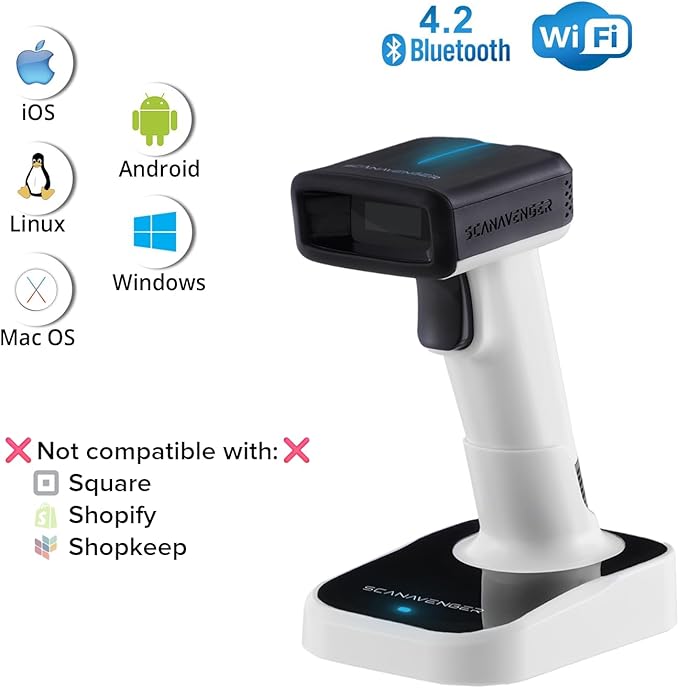 ScanAvenger Wireless Portable 1D&2D