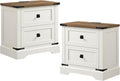 T4TREAM 24" Farmhouse Nightstand (Set of 2)