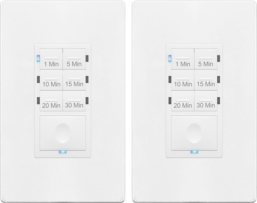 ENERLITES Countdown Timer Switch (2 Pack)