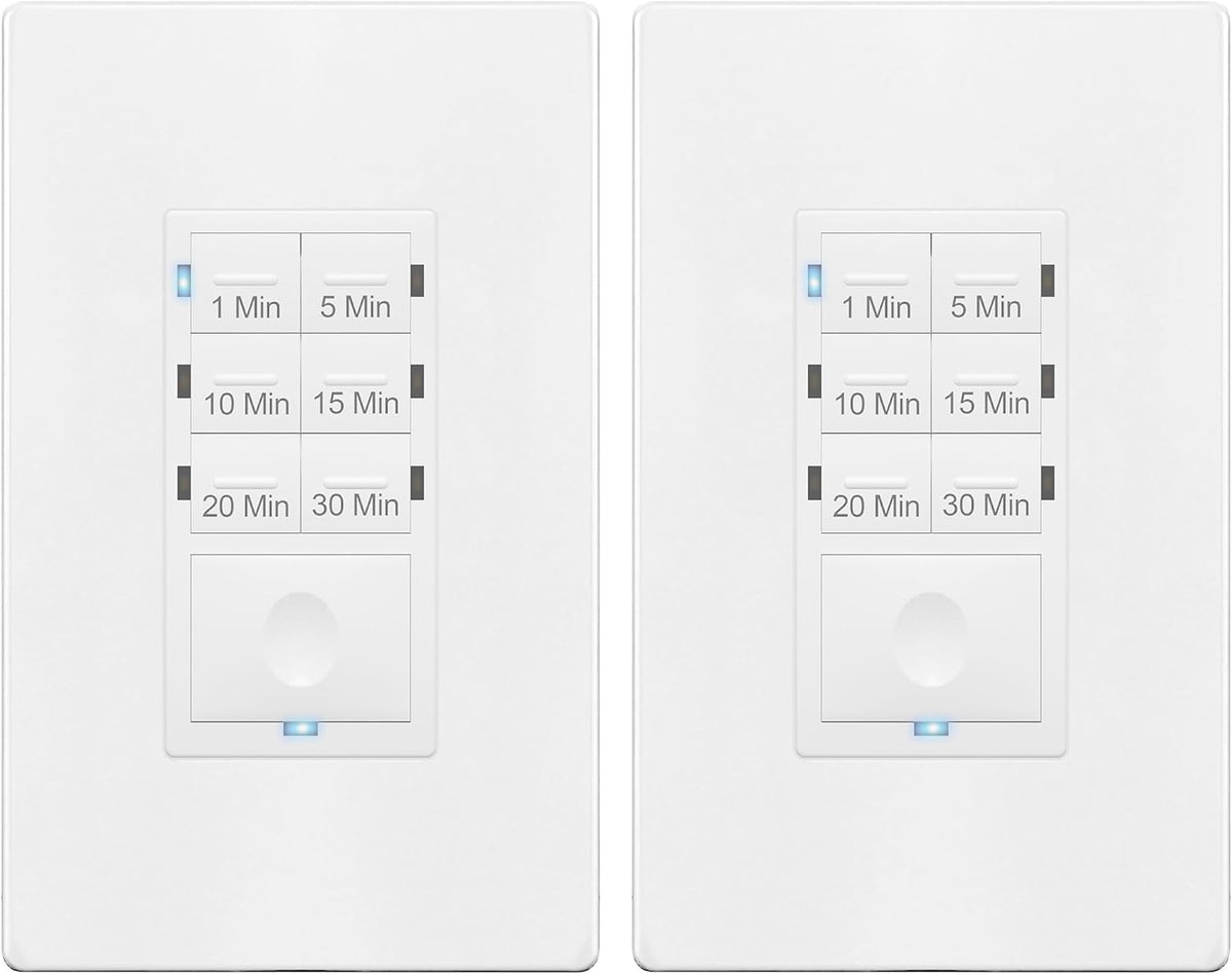 ENERLITES Countdown Timer Switch (2 Pack)
