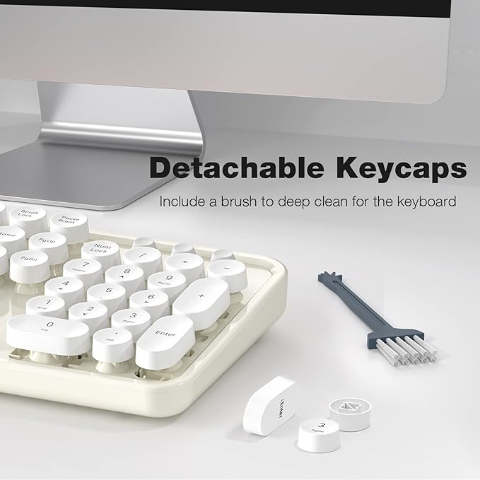 MOFII Wireless Keyboard and Mouse Combo, Computer Full Size 2.4G Plug and Play