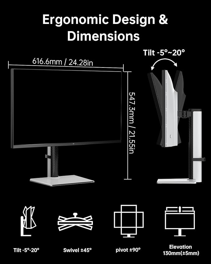 KTC 27 Inch Dual Mode Mini LED Monitor