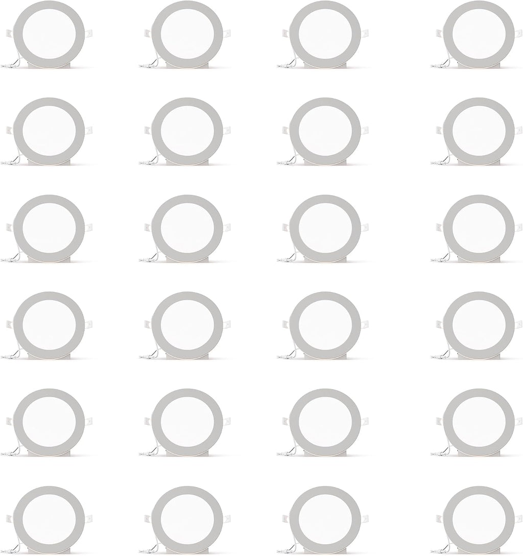 INFIBRITE 6 in Slim Recessed LED Downlight (24 Pack)