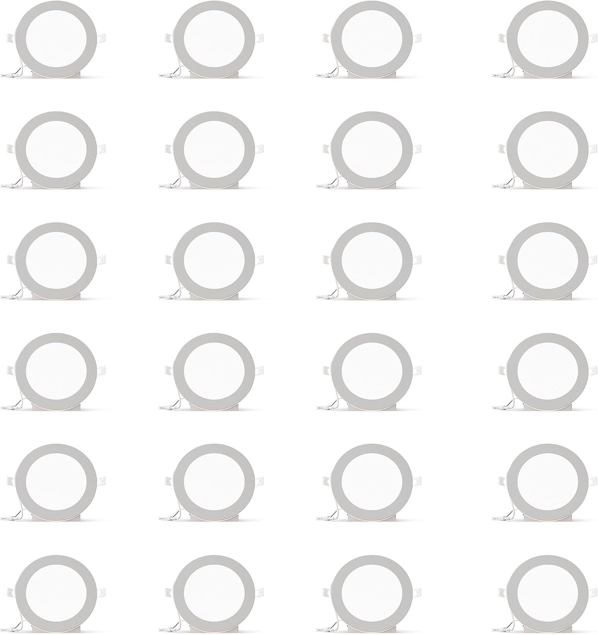 INFIBRITE 6 in Slim Recessed LED Downlight (24 Pack)