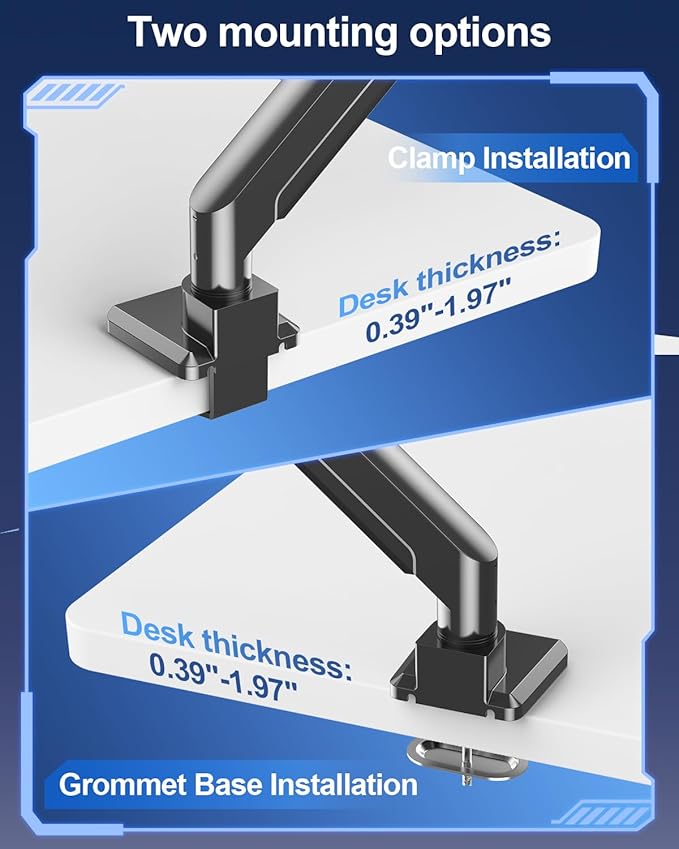 MOUNT PRO Heavy Duty Monitor Arm