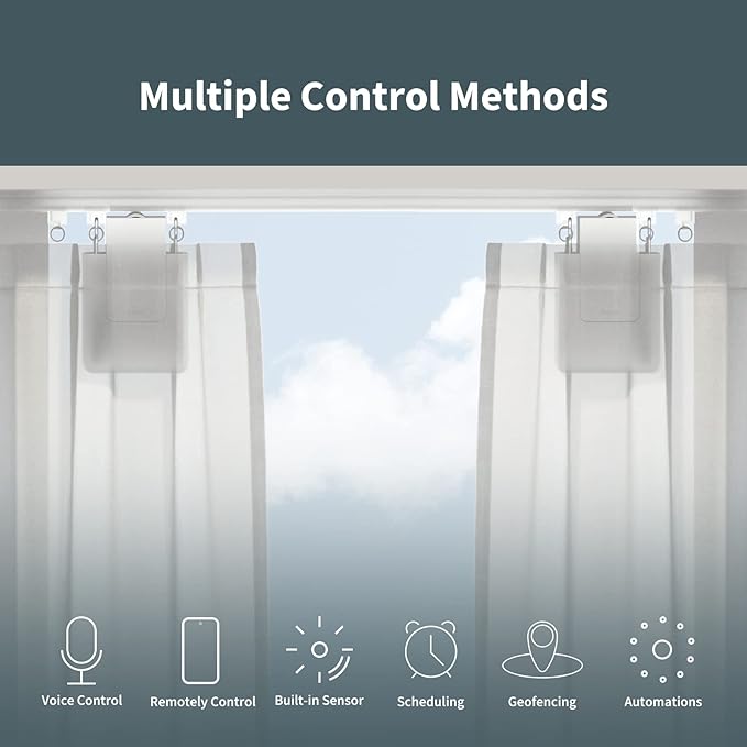 Aqara Smart Curtain Motor E1, Requires AQARA Zigbee 3.0 HUB, Electric Curtain