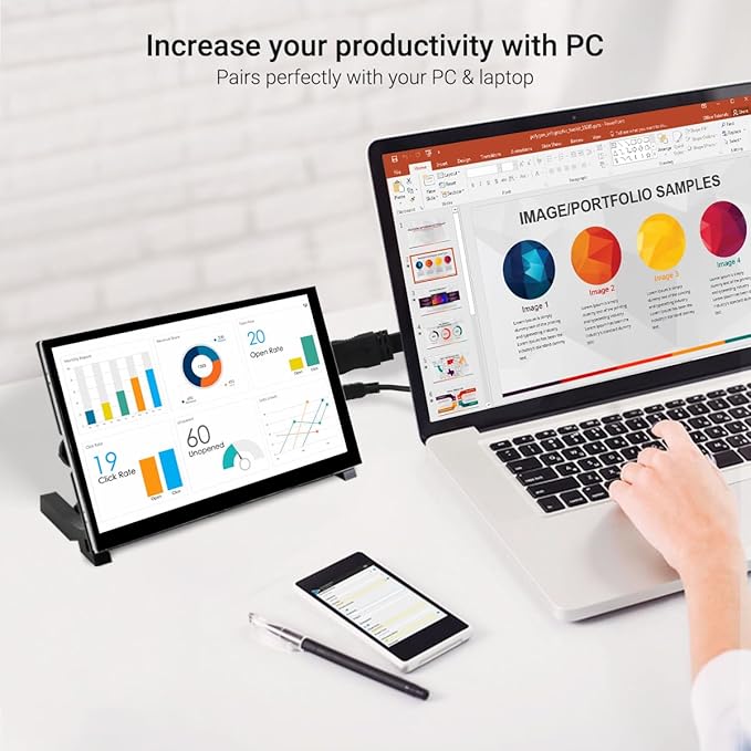 ELECROW 7 Inch Touchscreen Monitor