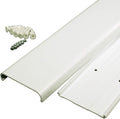 Legrand Wiremold CMK30 30 Inch Flat Screen TV Cord Cover Kit, Organizer for Wall, Holds Up to 10 Cords or Cables, White (1 Pack)