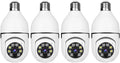 Light Bulb Security Camera -5G& 2.4GHz WiFi 2K Security Cameras Wireless Outdoor Motion Detection and Alarm,Two-Way Talk,Color Night Vision,Human Detection, Bulb Camera Compatible with Alexa 4Pack