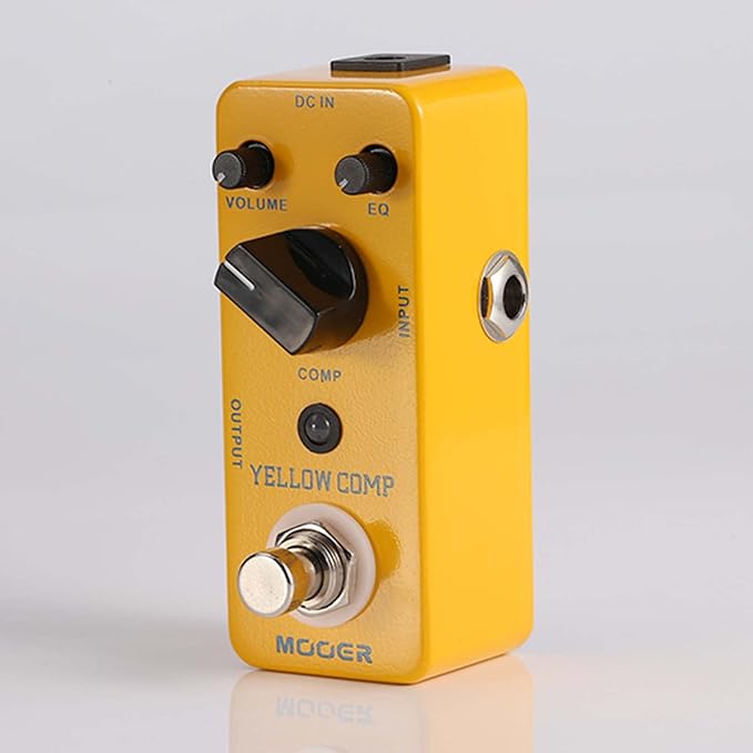 MOOER Yellow Compressor Comp guitar pedal bass compressor, True Bypass guitar