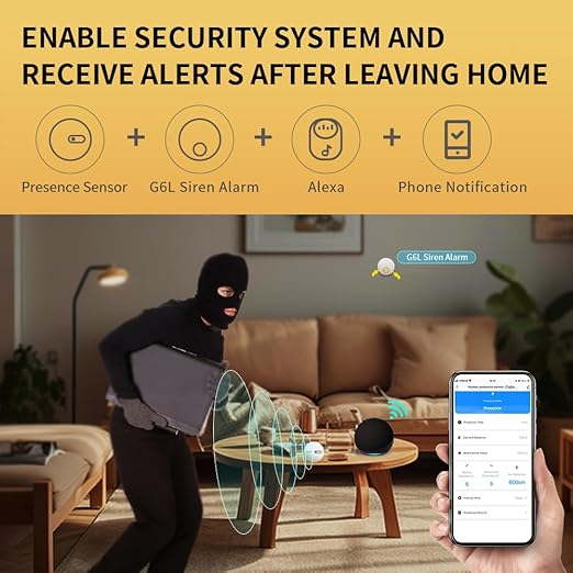 Linptech Human Presence Sensor ES1, Smart Motion Sensor
