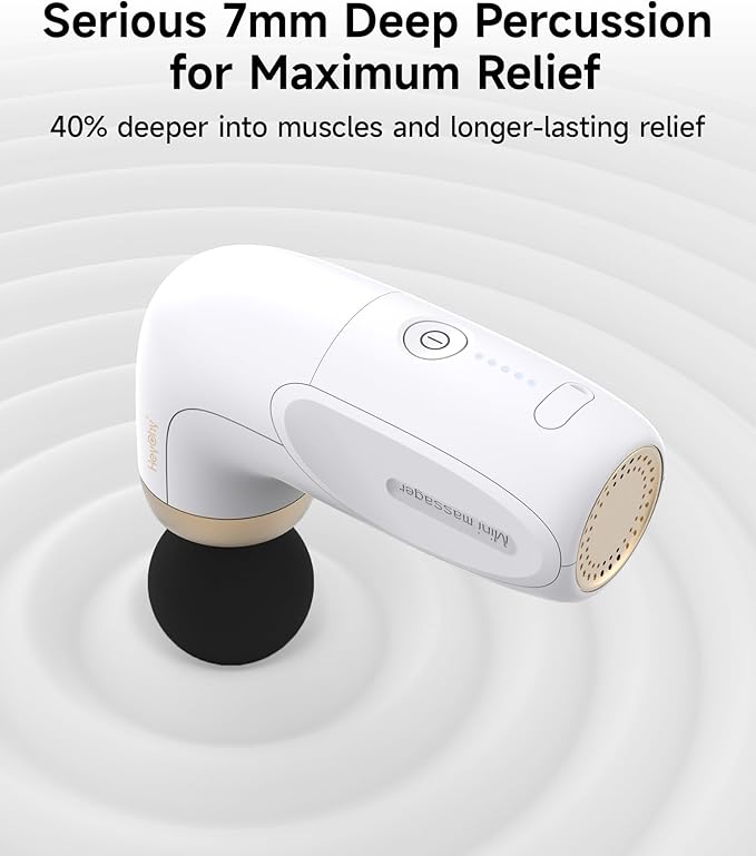 A1 Super Mini Massage Gun, Percussion Deep Tissues Muscle Massager, Compact