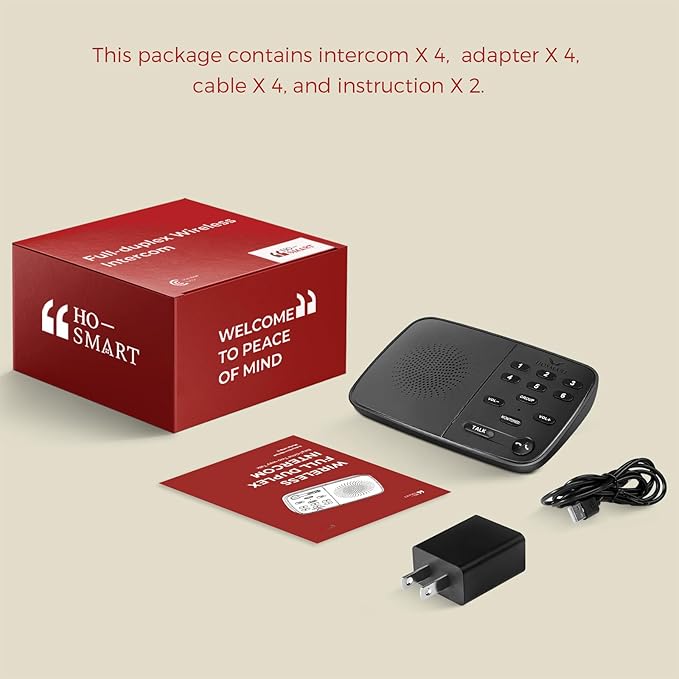Hosmart UltraSpeak Pro Intercoms Wireless