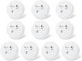 Geevon 10 Pack Water Leak Detectors, 100dB Water Sensor Alarms Flood Detector