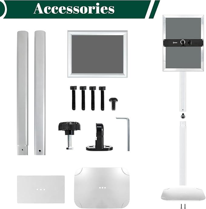 Heavy Duty Pedestal Sign Holder