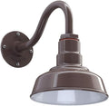 Steel Lighting Co. Hawthorne Barn Light | Outdoor Wall Mounted | 8 inch Dome |