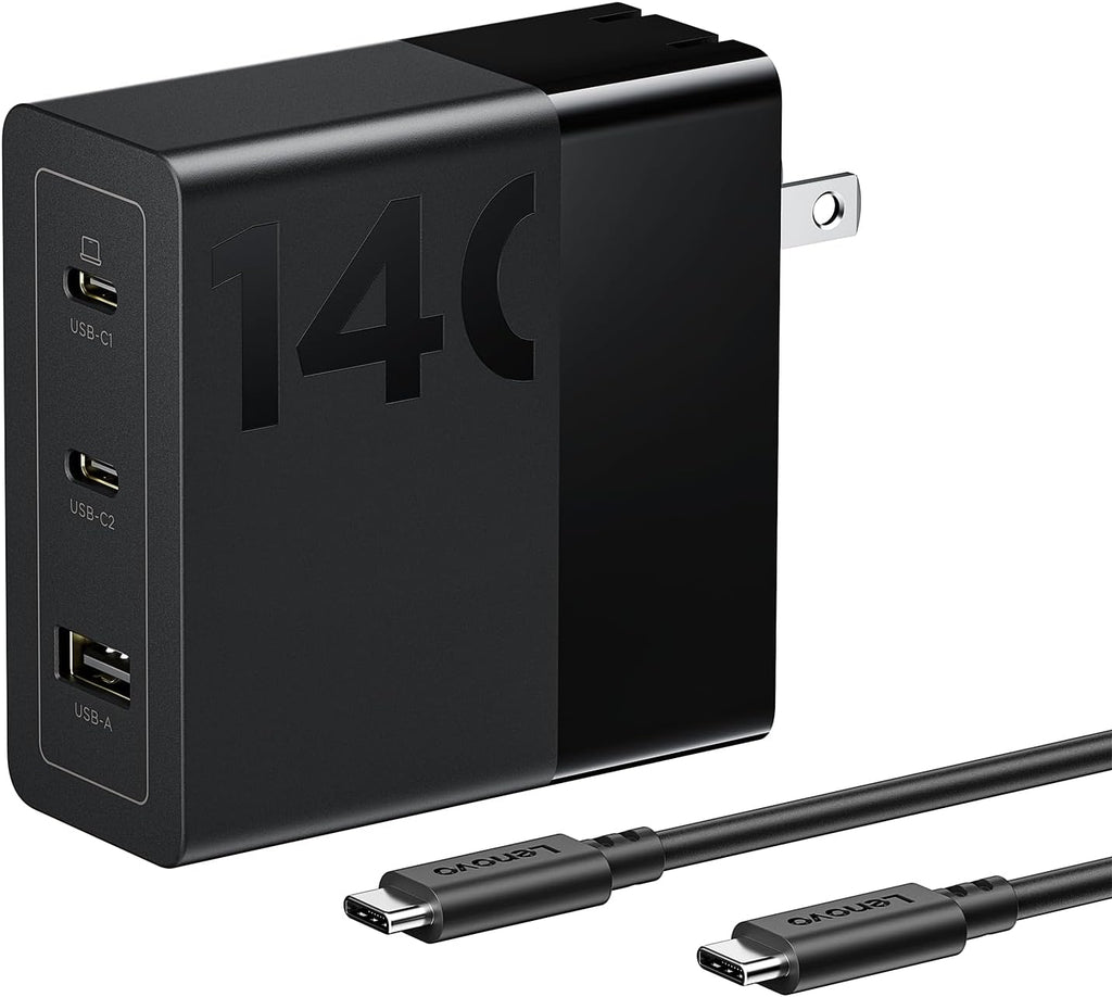 Lenovo 140W USB C Charger, GaN Power Adapter