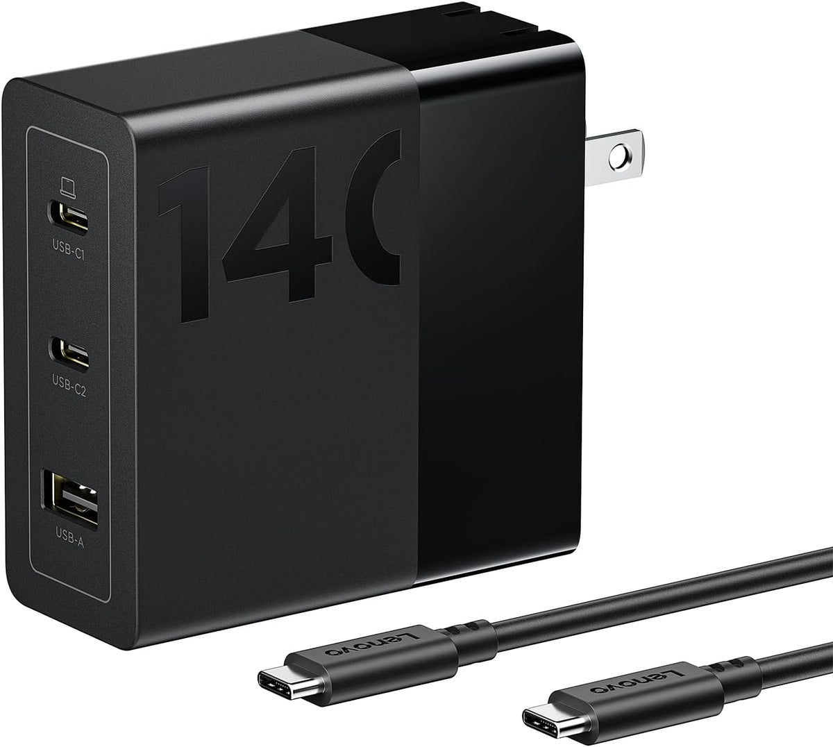 Lenovo 140W USB C Charger, GaN Power Adapter