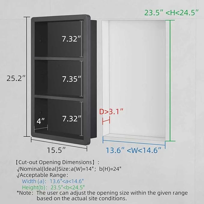 Recessed Medicine Cabinet No Mirror