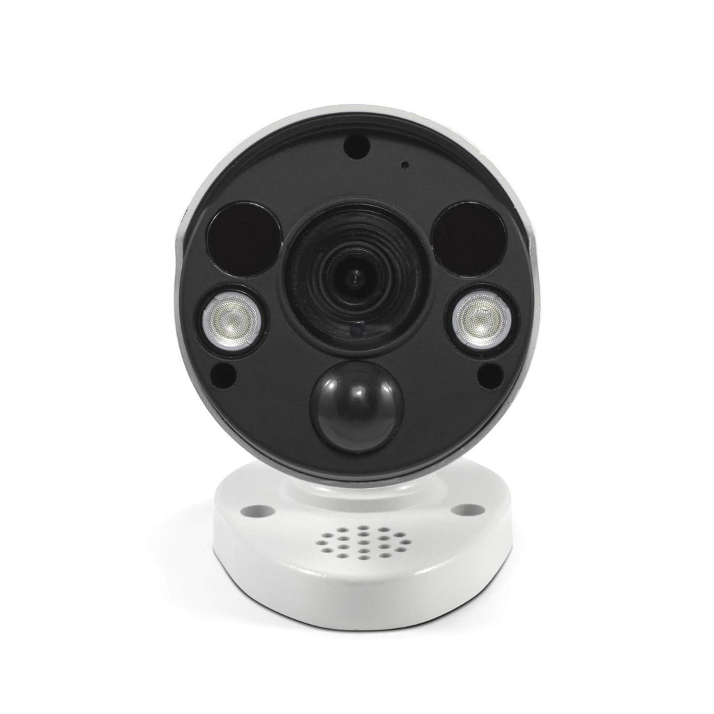 swann 5mp thermal sensing spotlight bullet security camera, close-up detail