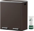 SONGMICS Trash Can, 2 x 8 Gallon Garbage Can